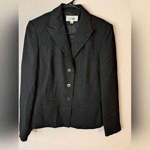Le Suit lined blazer suit jacket size 10